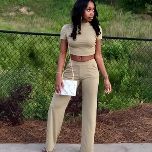 Sage Colored Matching Set